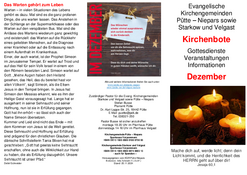 Kirchenbote Dezember 2024