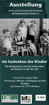Im Gedenken der Kinder - Die Kinderärzte und die Verbrechen an Kindern in der NS-Zeit