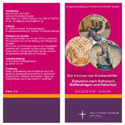Exkursion zu den Kirchen der Klosterdörfer 29.6.2024