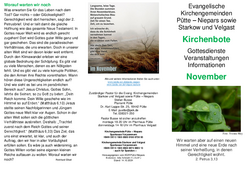 Kirchenbote November 2024